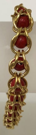 Team Colors - Red & Yellow/Gold (Bracelets)